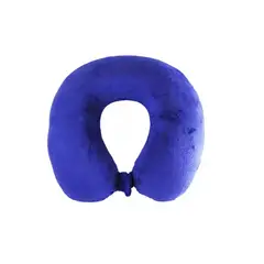 GENERICO - Almohada Inteligente Viajes Avion Cojin Para Cervical Cuello Azul