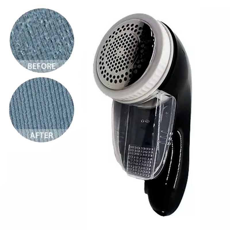 GENERICO - Aspirador Quita Saca Pelusas Eléctrico Ropa Recargable Negro
