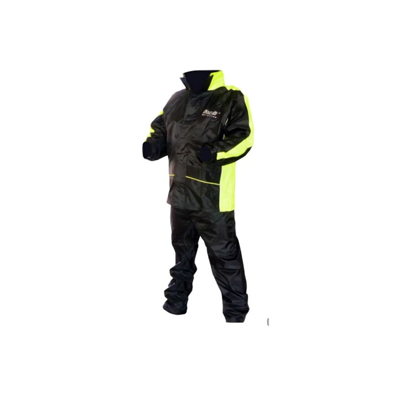 OEM - TRAJE DE LLUVIA PARA MOTO AXIO BI-COLOR CON REFLECTANTE