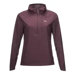 LIPPI - Chaqueta Mujer Spry WindBreaker 14 Zip Hoody Jacket Vino