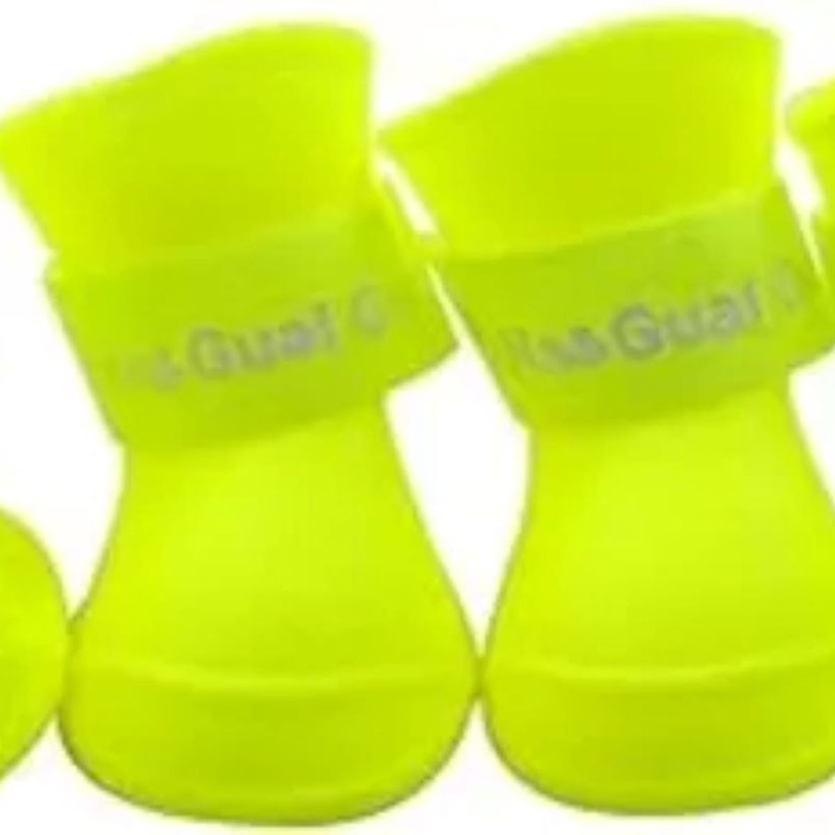 METALFER - Botas Antideslizante Impermeable Mascota Talla S Amarillo
