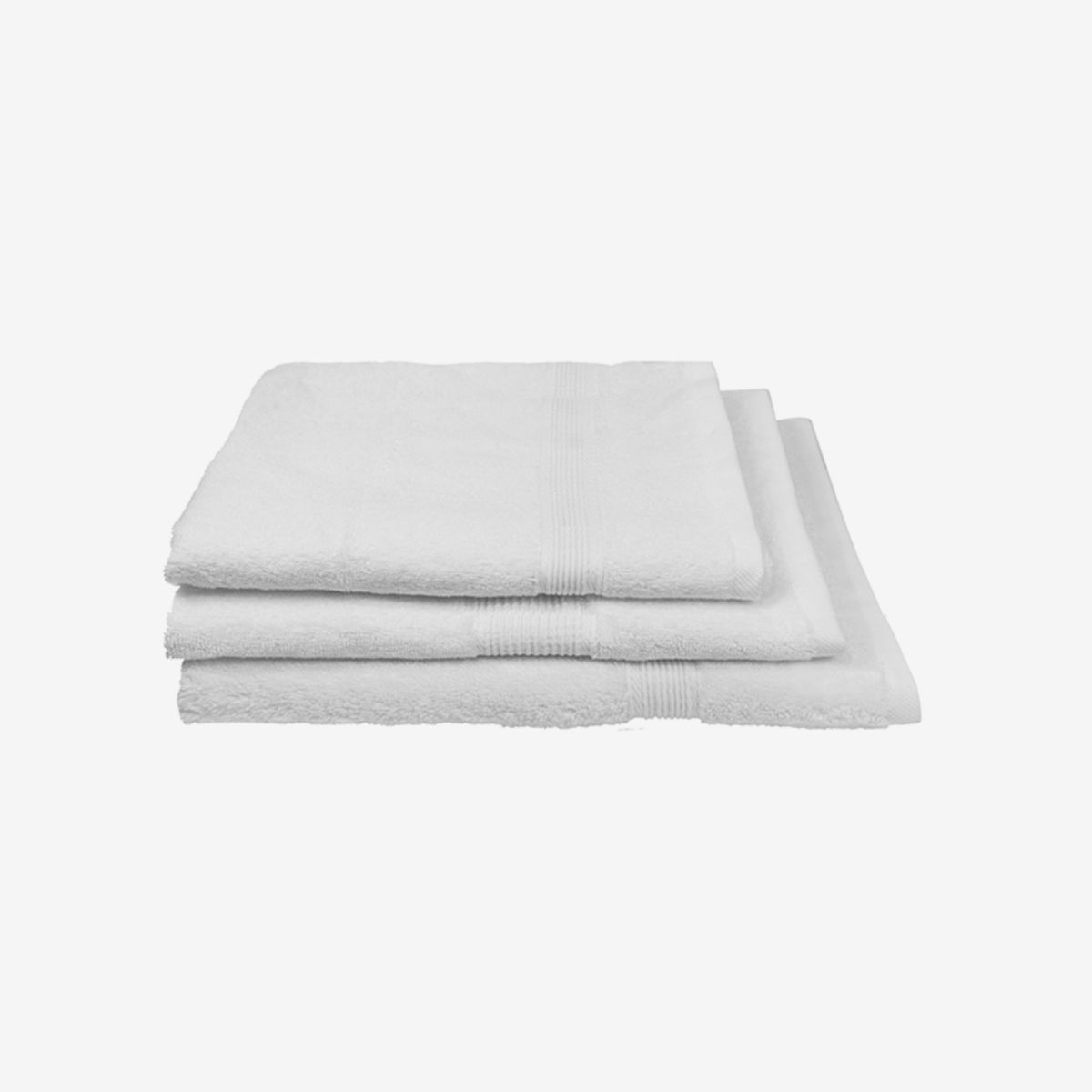 DECO EXPRESS - Toalla de baño - 100% Algodon 550grs 70x140cm Ultra absorbente Blanca