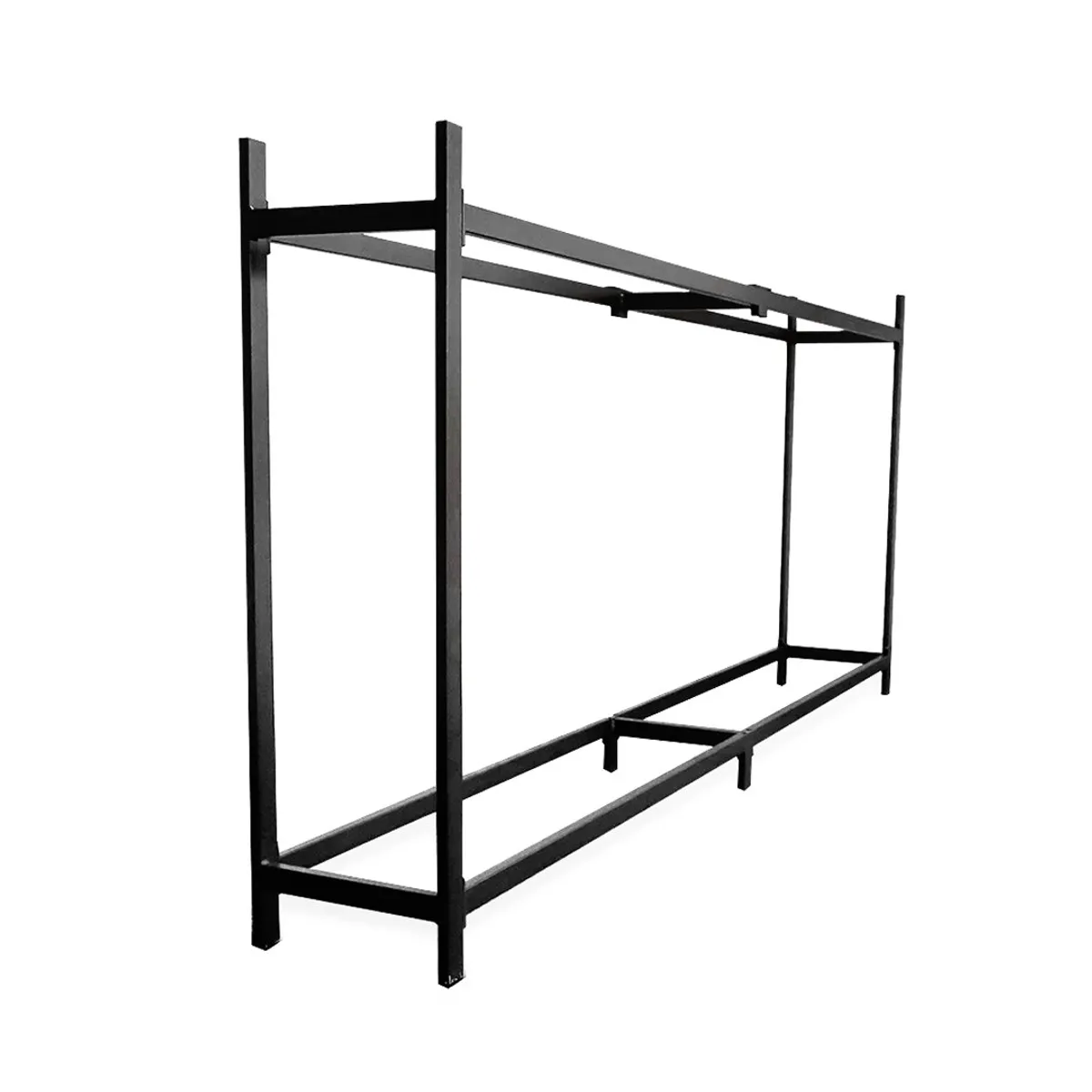 GENERICO - Leñero Estante Para Madera o Leña 240x123x36 Cm