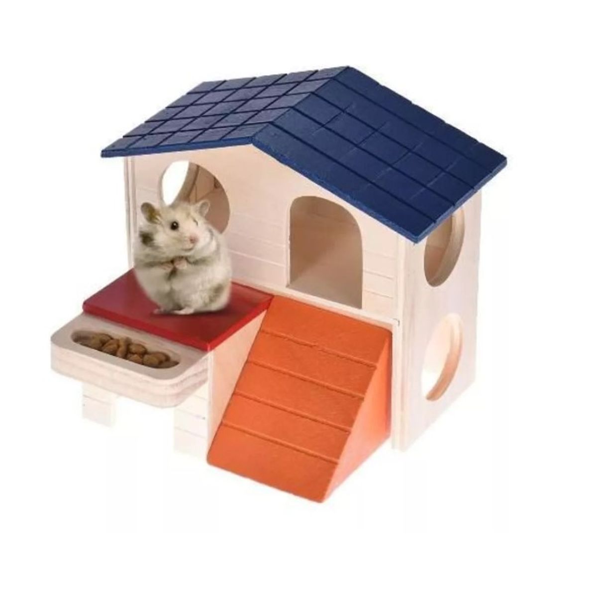 GENERICO - Casa Para Hámster 2 Pisos