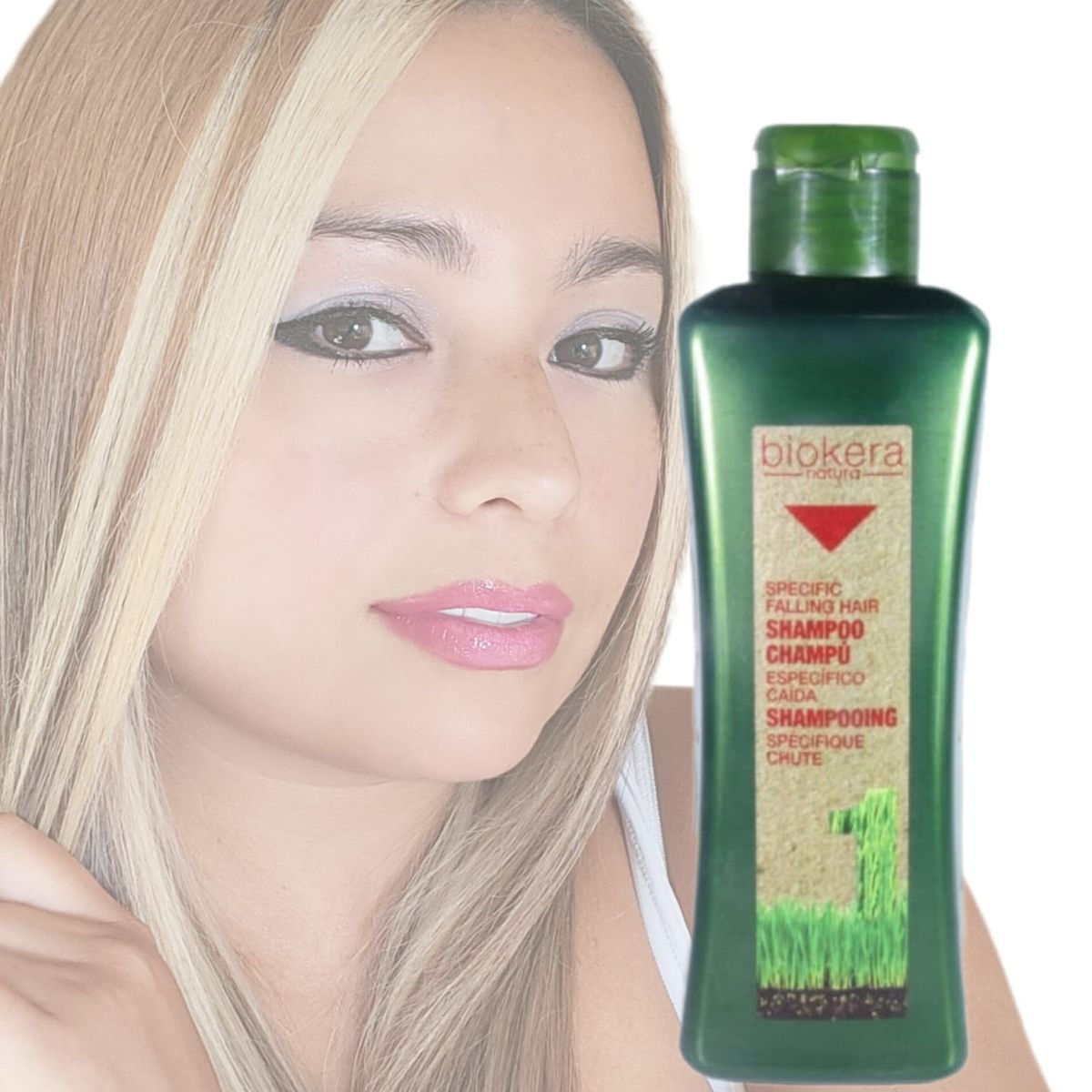 SALERM - Salerm Biokera Natura Shampoo Especifico Anticaída 300ml.