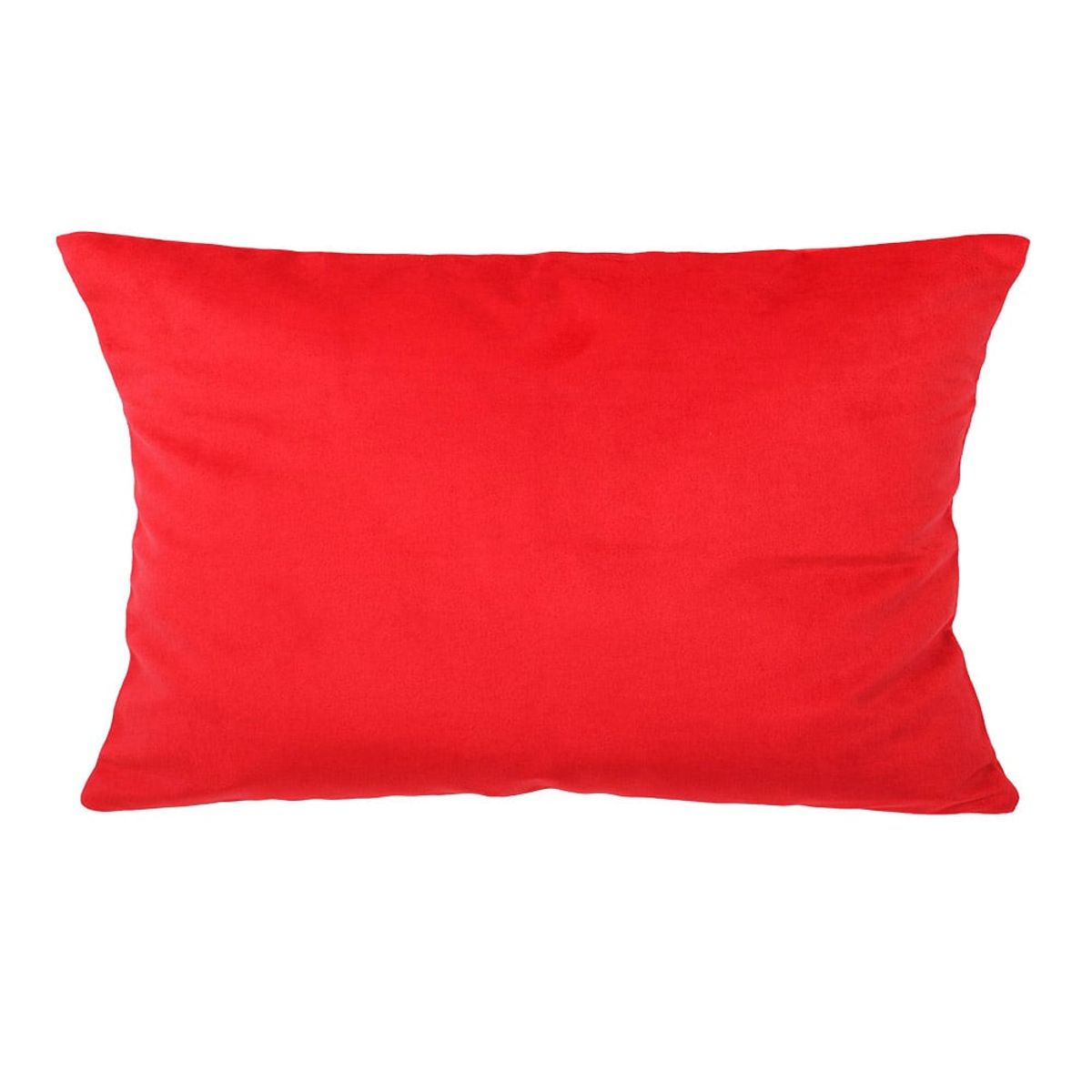 MASEL - Cojin Felpa New Velvet  30x60 rojo