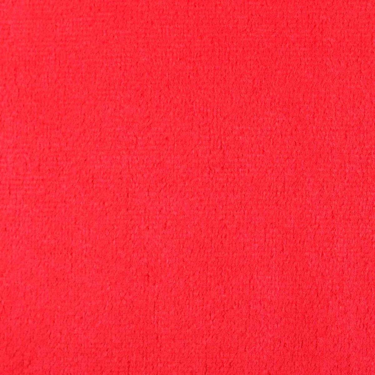 MASEL - Cojin Felpa New Velvet  30x60 rojo