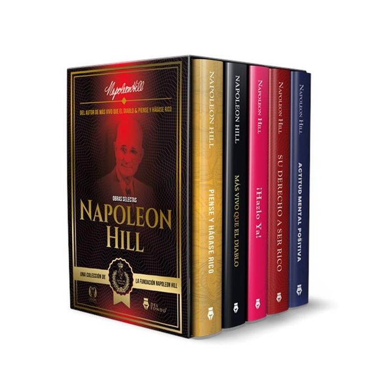 DEL FONDO - Box Set Obras Selectas Napoleon Hill - 5 Vol - Napoleon Hill