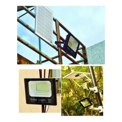 Imagen 2 del producto Foco Solar Led 300w Con Control Remoto Exteriores