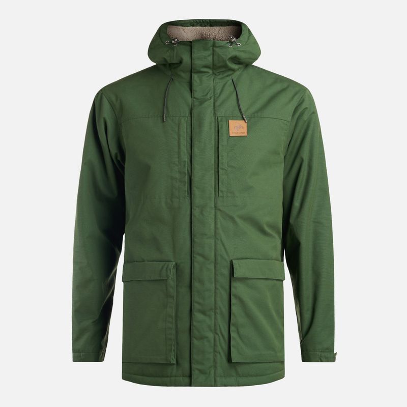 HAKA HONU - Chaqueta Hombre Valle Invernal Verde Militar Haka Honu