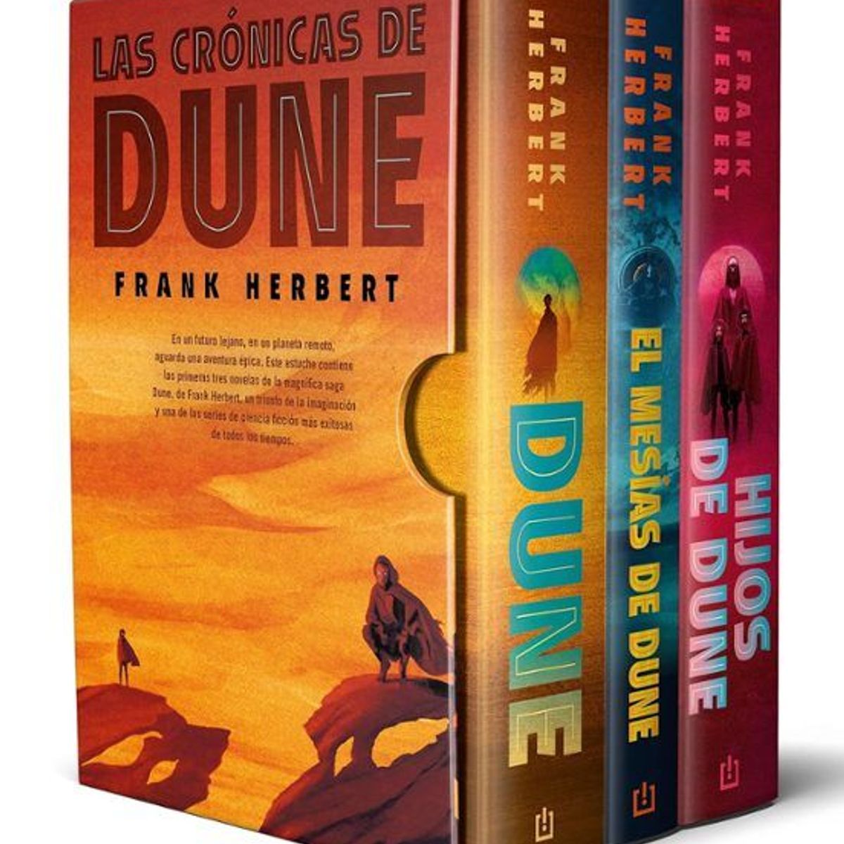 DEBOLSILLO - Trilogía Dune - Estuche de Lujo - Dune + Mesías + Hijos
