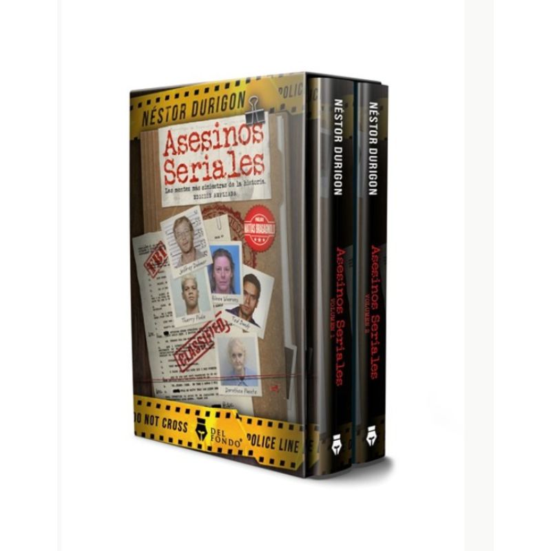DEL FONDO - Libro Pack Asesinos seriales - 2 Vol - Nestor Durigón