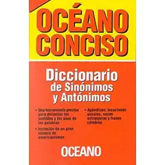 OCEANO - Diccionario Océano conciso de sinónimos y antónimos - Océano