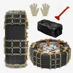NEWOCIO - Cadena Neumatico Antideslizante Nieve Barro Universal x 8