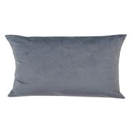 Cojin Felpa New Velvet 30x60 Gris