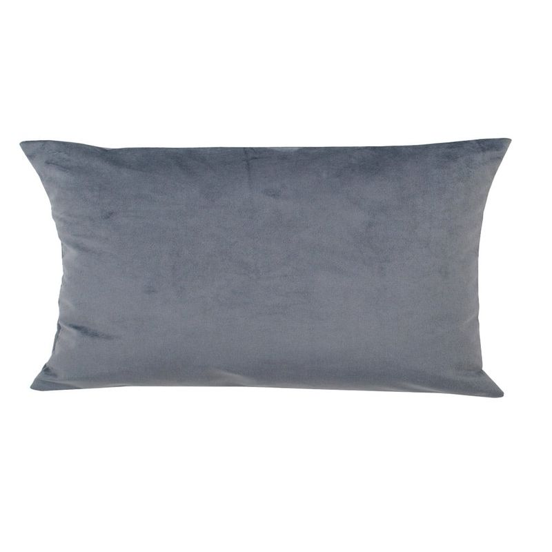 MASEL - Cojin Felpa New Velvet  30x60  Gris