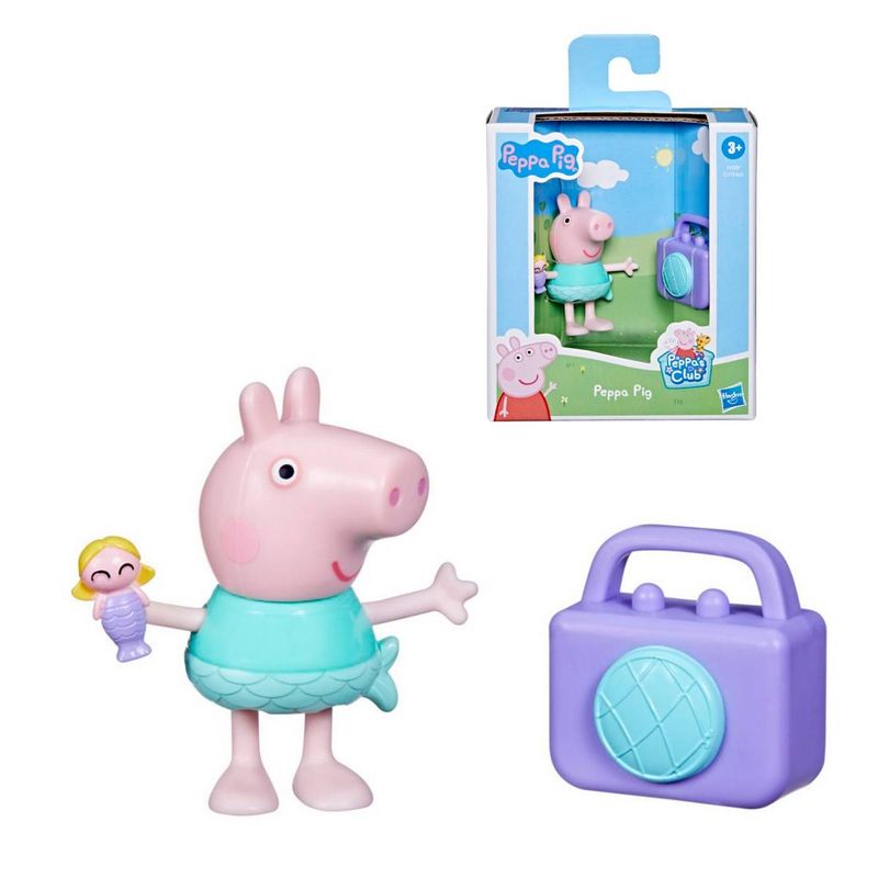 PEPPA PIG - Figura Peppa Pig Amigos Divertidos - Peppa Con Parlante