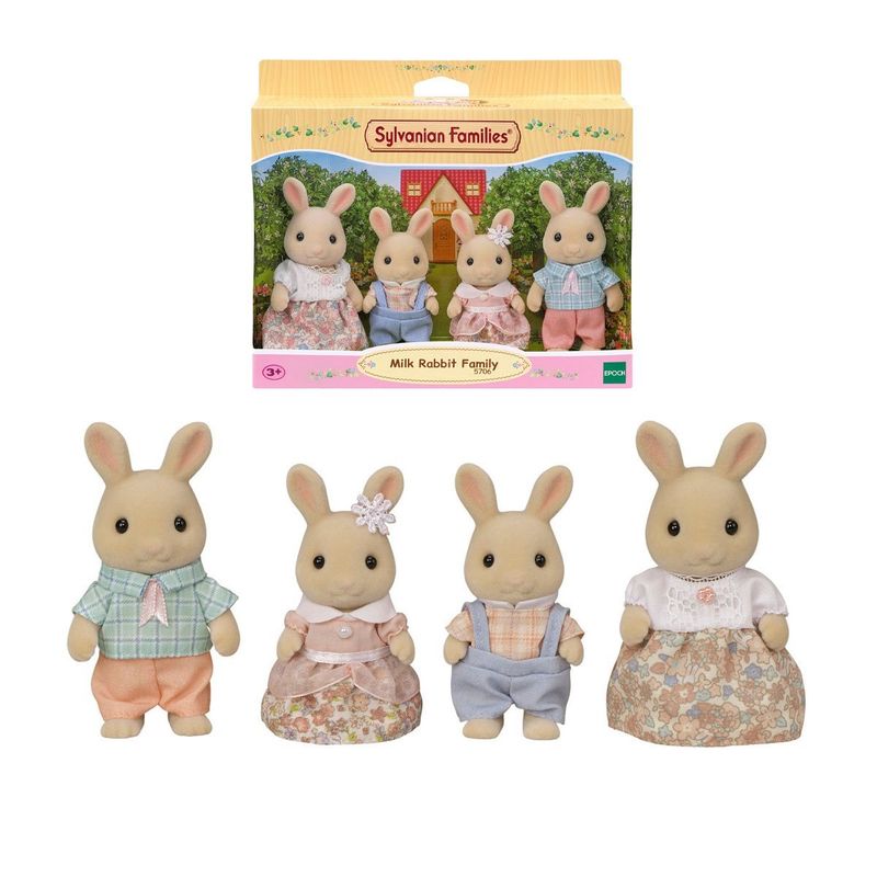 SYLVANIAN FAMILIES - FAMILIA CONEJO DE LECHE  SYLVANIAN FAMILIES