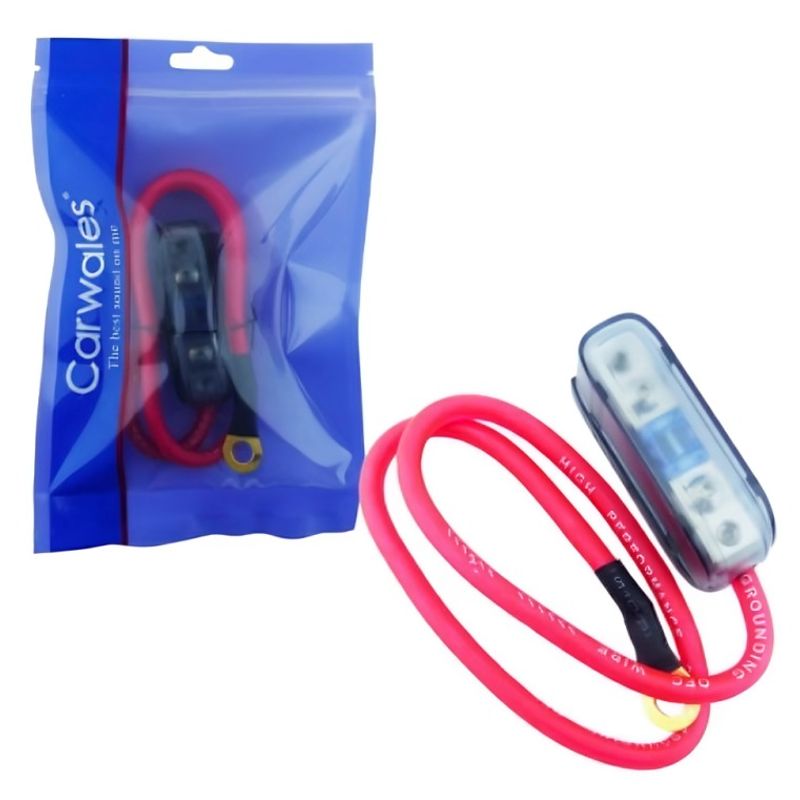 OEM - PORTA FUSIBLE CON FUSIBLE 60 AMP PARA AUTO SET X 1 PCS