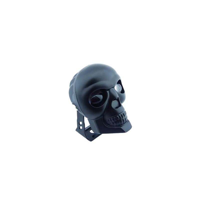 OEM - NEBLINERO LED PARA MOTO CALAVERA DUO COLOR AMBAR-BLANCO