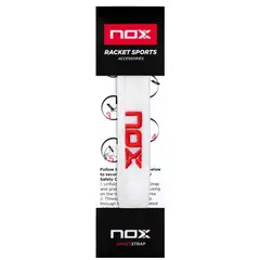 NOX - Cordón Smartstrap Luxury Blanco Padel