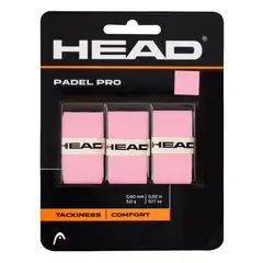 HEAD - Overgrip Padel Pro Rosado X3
