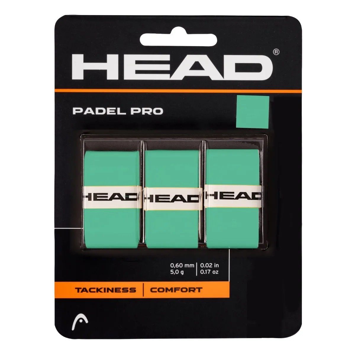 HEAD - Overgrip Head Padel Pro Turquesa X3
