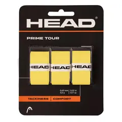 HEAD - Overgrip Prime Tour Amarillo X3 Tenis Padel