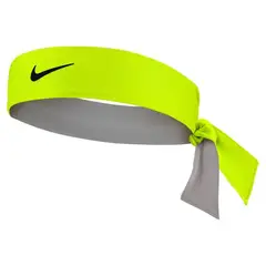 NIKE - Bandana Amarillo Logo Negro Tenis Padel