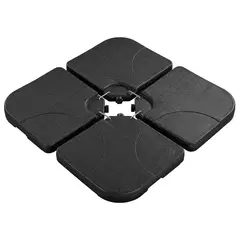 ELEMENT DESIGN - Base Estable HDPE para Quitasol de 4 Piezas