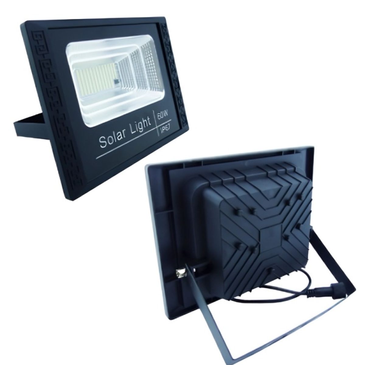 OEM - PROYECTOR SOLAR LED 60W CON PANEL PVC 111 LED 21X 16CM CONTROL