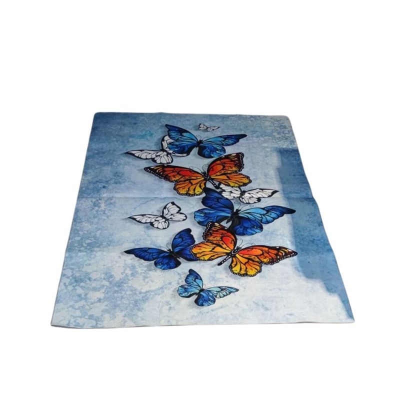 GENERICO - Alfombra Moderna Antideslizante Diseño 3D Terciopelo 200x160cm