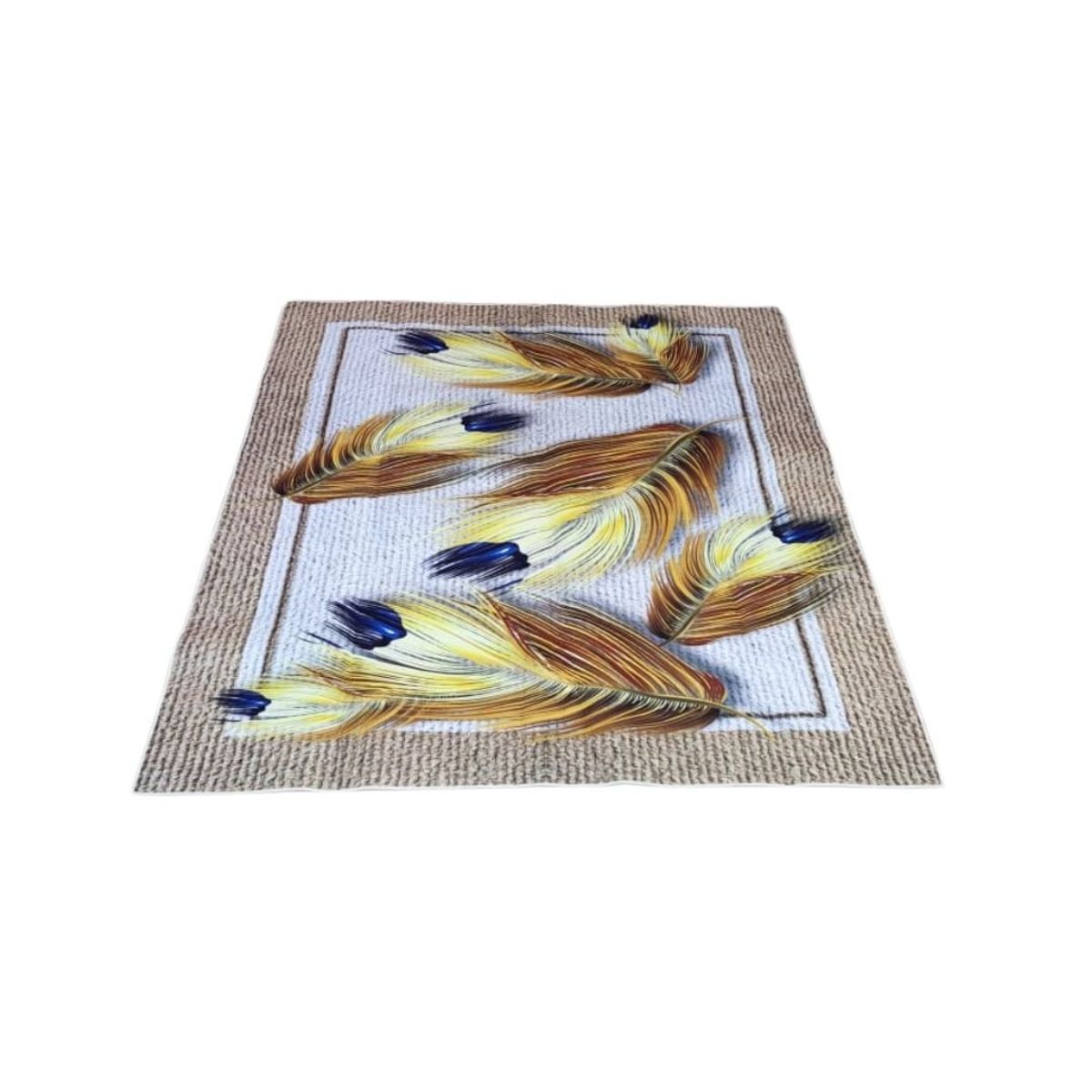 GENERICO - Alfombra Moderna Antideslizante Diseño 3D Terciopelo 200x160cm