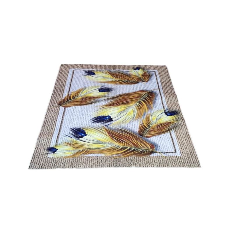 GENERICO - Alfombra Moderna Antideslizante Diseño 3D Terciopelo 200x160cm