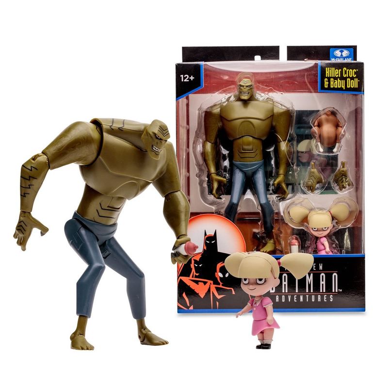 DC COMICS - FIGURA NEW BATMAN ADVENTURES KILLER CROC MC FARLANE