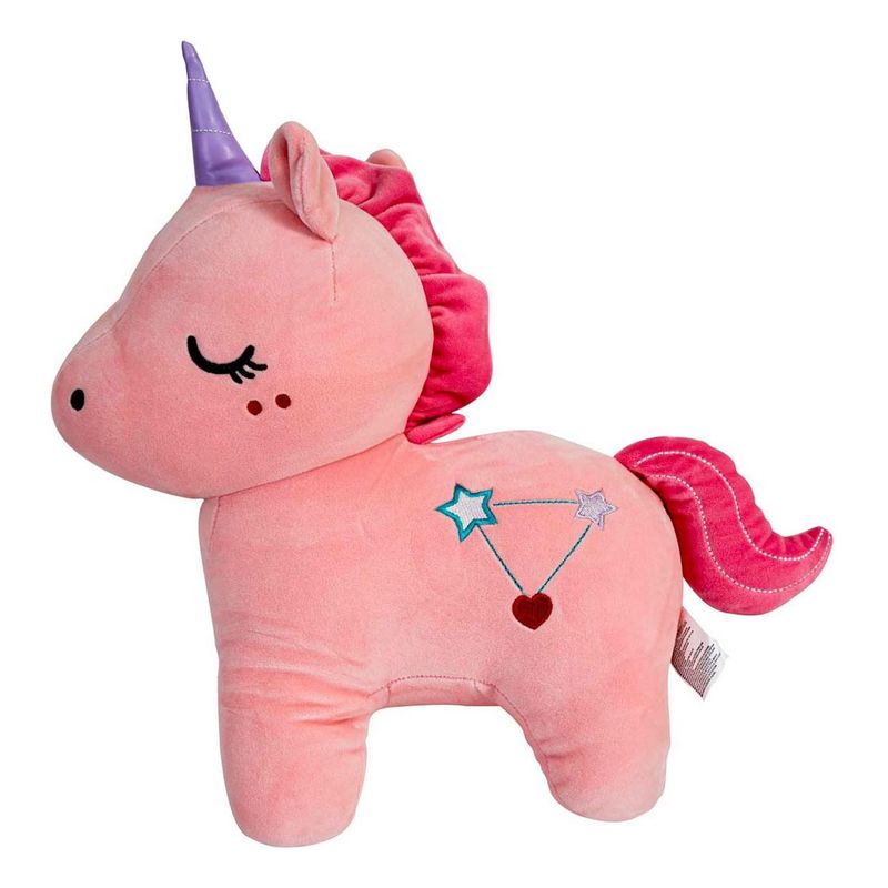 GENERICO - Unicornio Pony Peluche Suave Felpa Tonos Pasteles - Rosa