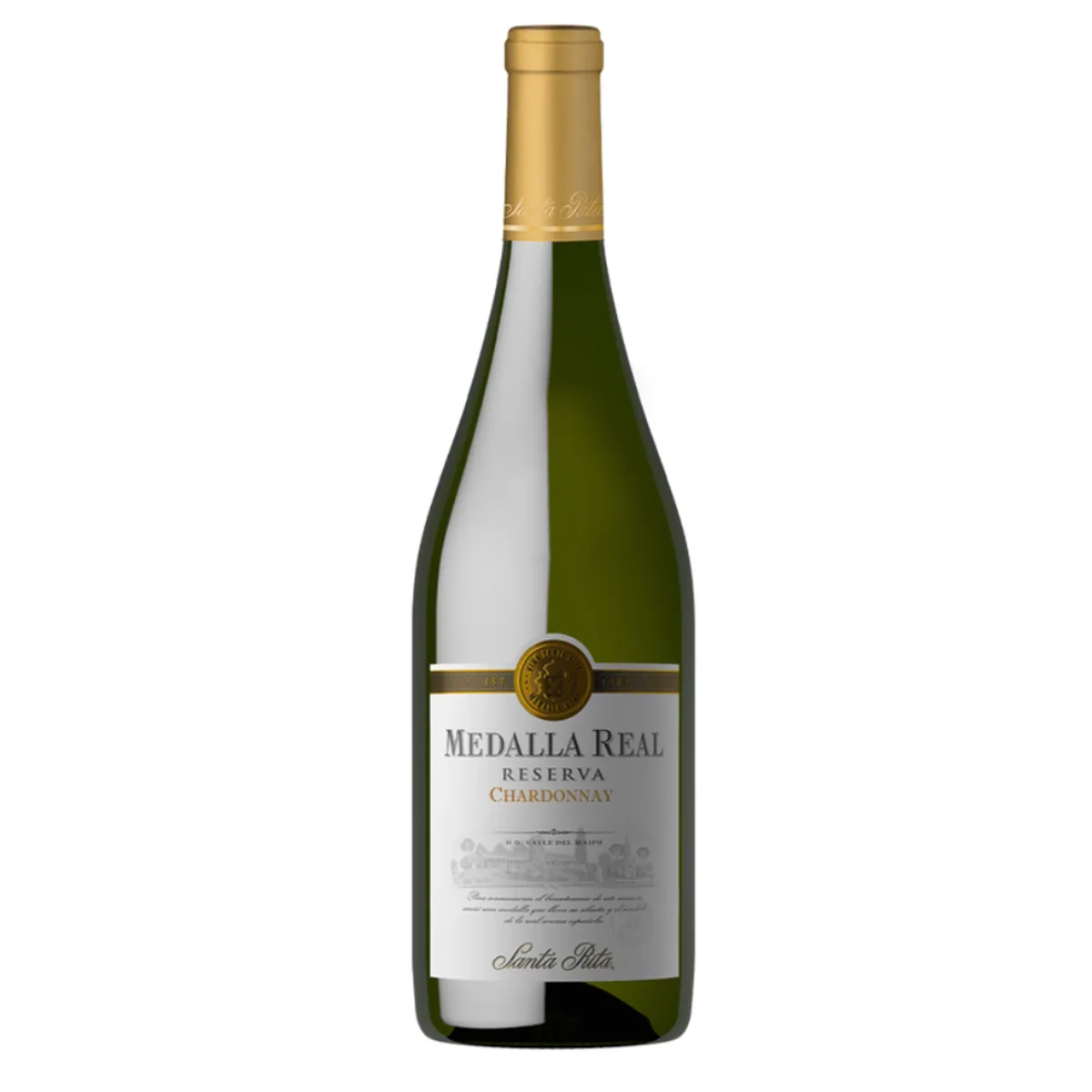 SANTA RITA - Vino Medalla Real Reserva Chardonnay 750cc