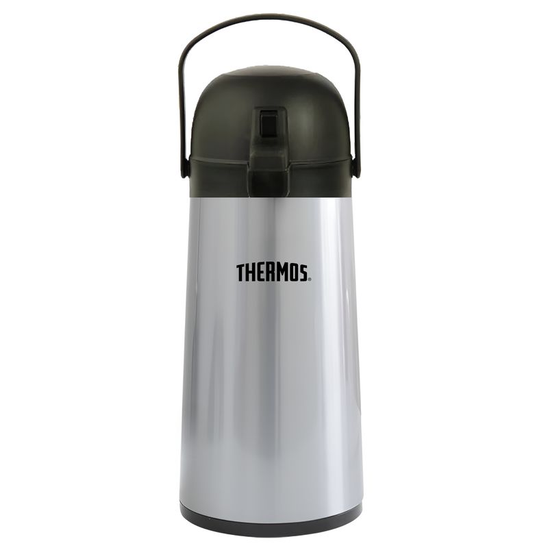 THERMOS - Termo de Acero Inoxidable THERMOS SIFóN 1.5 Litros PUMP POT CLN-15