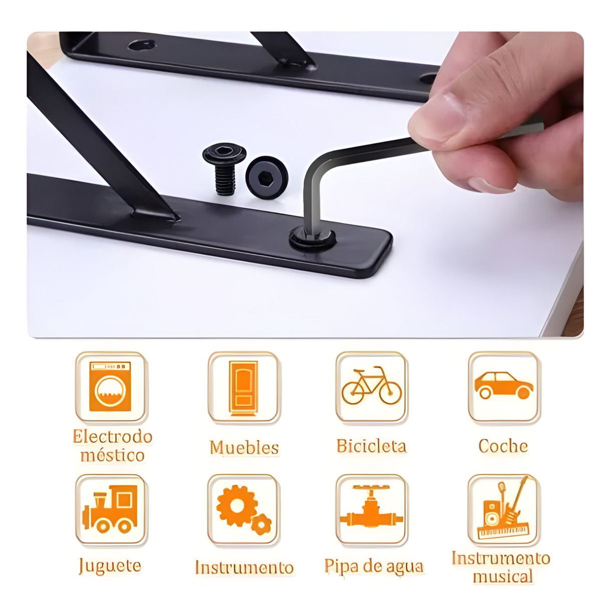 DBLUE - Juego 9 Llaves Allen de 1.5mm A 10 mm Profesional DBG1376