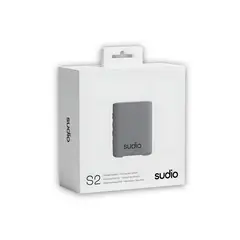 SUDIO - Parlante Premium S2 TWS Bluetooth Grey Edition 7H