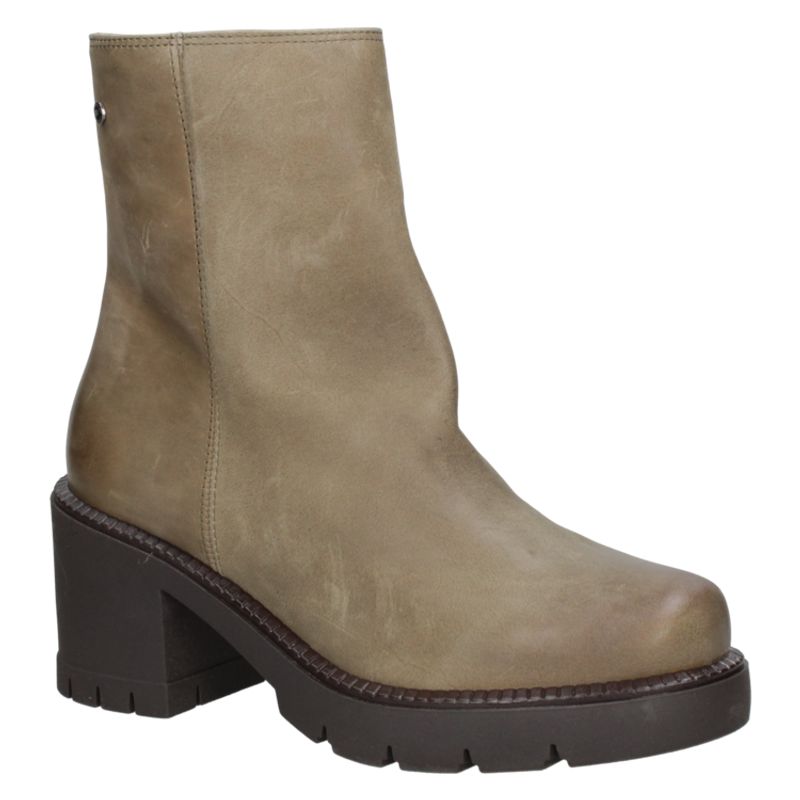POLLINI - Botín Casual Mujer Verde Pollini