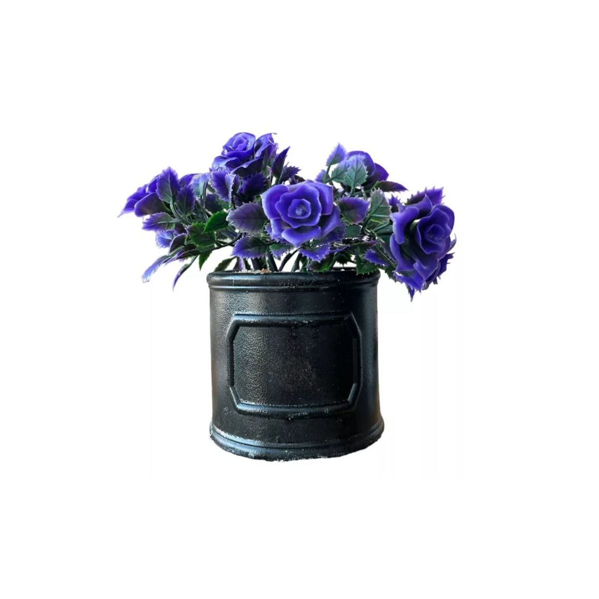 GENERICO - Macetero Planta Artificial Flores Maceta Decorativa 8x14cm