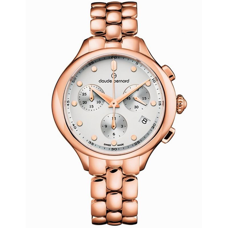 CLAUDE BERNARD - Reloj Claude Bernard Chronograph Rose Gold Mujer