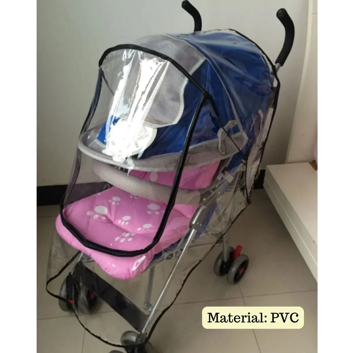 JUMP KIDS - Cobertor Cubre Lluvia Viento Cochecito Universal Bebé