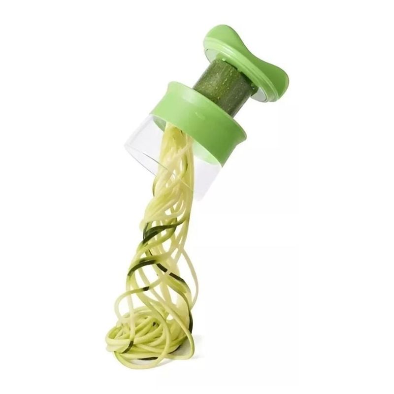 GENERICO - Cortador De Verduras Pelador Vegetales Espiral Verde
