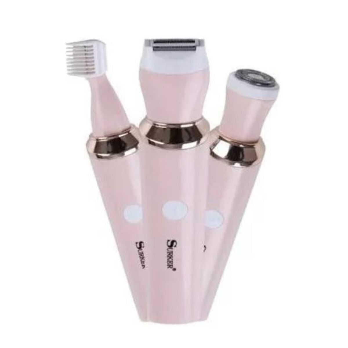 GENERICO - Kit Depilador Rasurador 3 En 1 Sk-219 Depilador Recargable