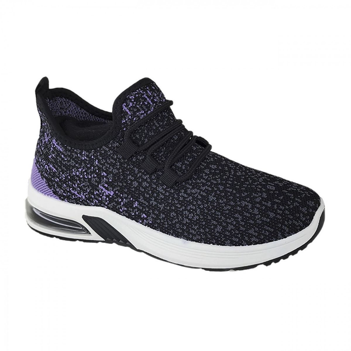 GENERICO - Zapatillas Deportivas Air Running Mujer Negro/lila 3209