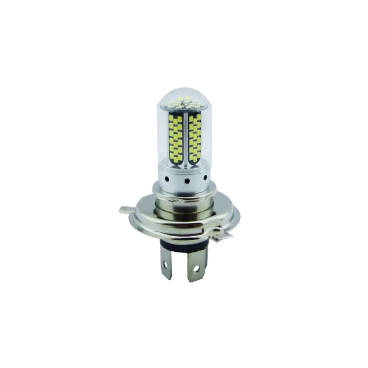 OEM - AMPOLLETA PARA MOTO H-4 NEW LUZ BLANCA 106 LED 20W