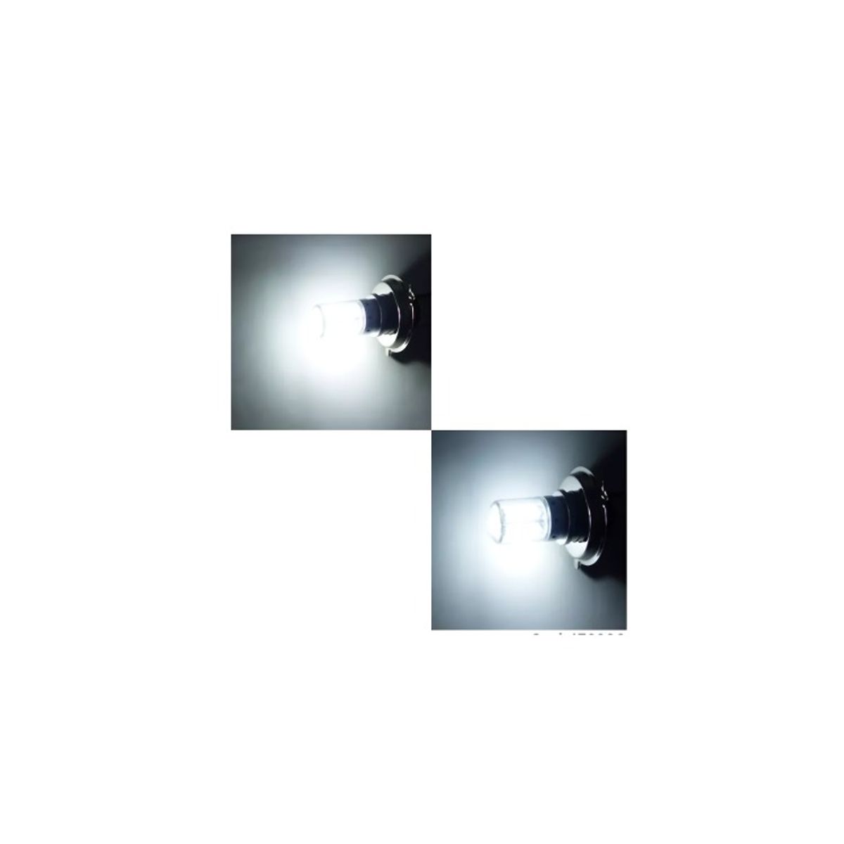 OEM - AMPOLLETA PARA MOTO H-4 NEW LUZ BLANCA 106 LED 20W