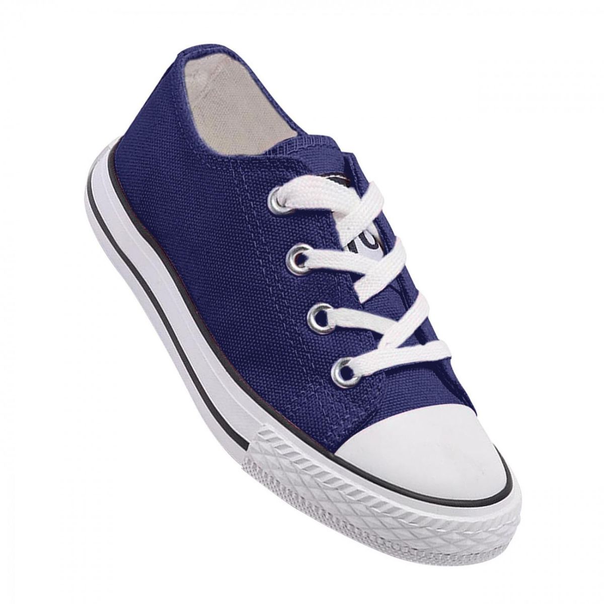 GENERICO - Zapatilla Infantil De lona Urbana Casual - Azul - 7193